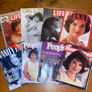 Vintage Jackie Kennedy Magazine Collection